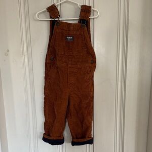 OshKosh B'gosh Tan Corduroy Overalls for Kids
